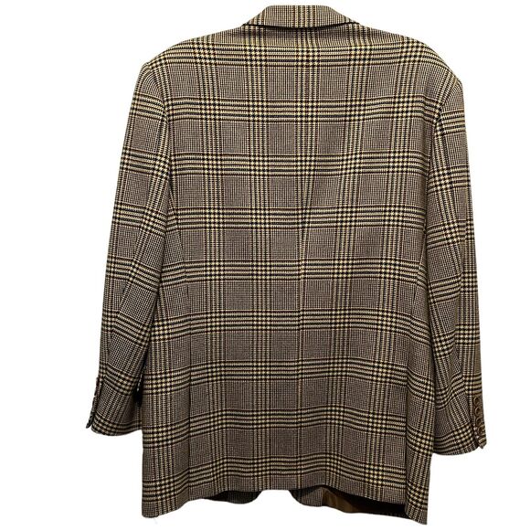Ermenegildo Zegna Sport Coat Blazer Jacket Whisper Houndstooth Windowpane US 42 - Picture 10 of 16